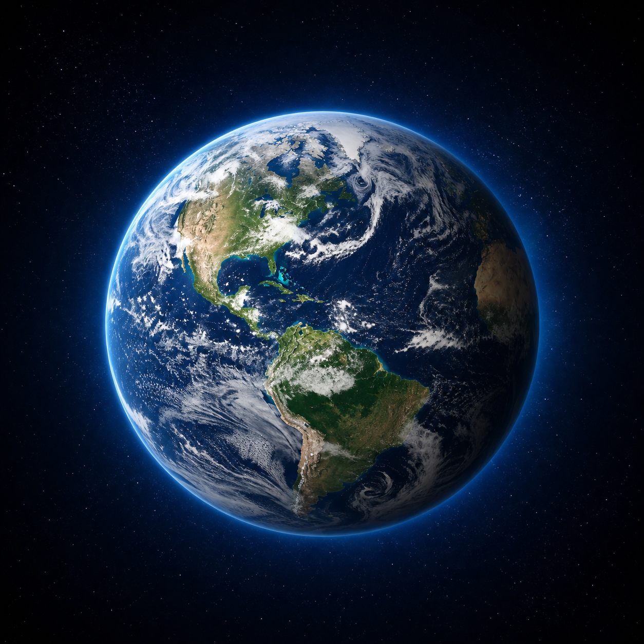 Realistic planet Earth