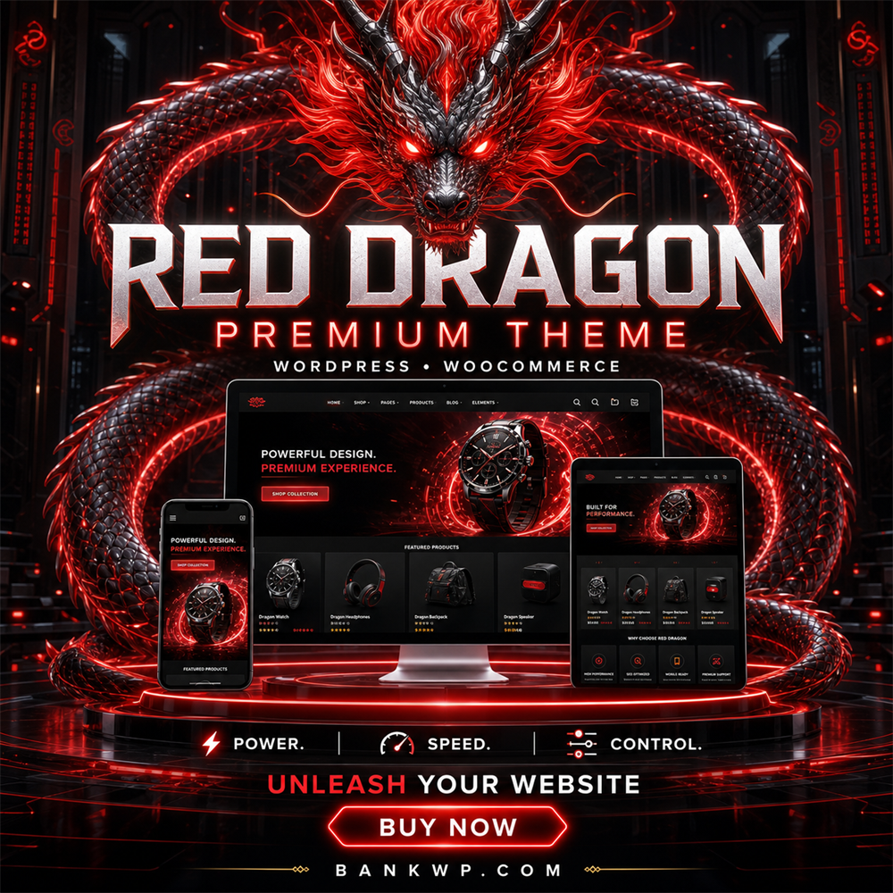 Red Dragon Premium WordPress Theme