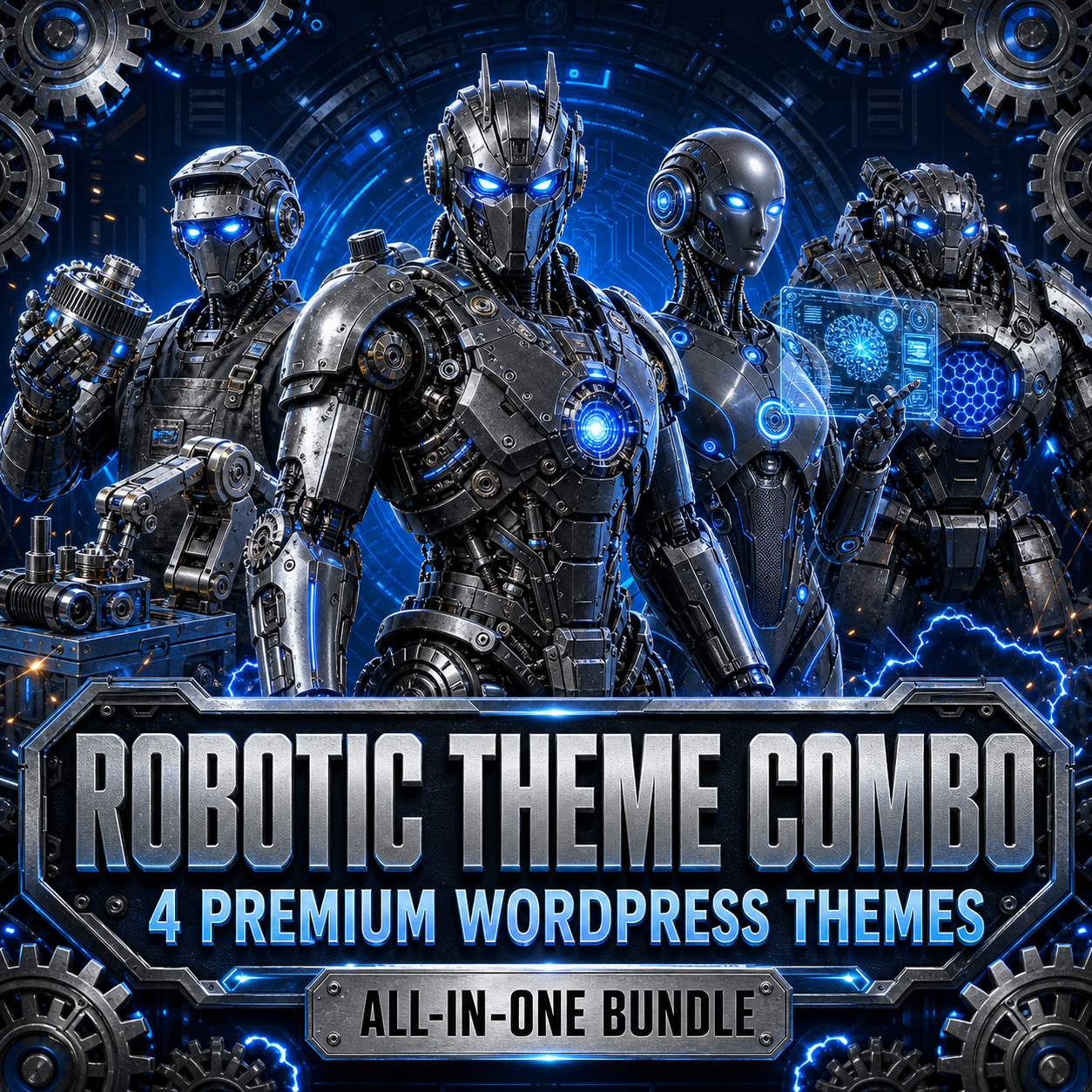 Robotic Theme Combo – 4 Premium WordPress and WooCommerce Themes