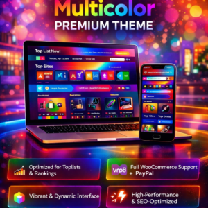 Multicolor Premium Theme