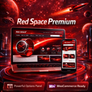 Red Space Theme Premium