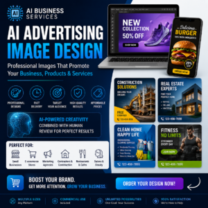 AI Advertising Image Design for Businesses